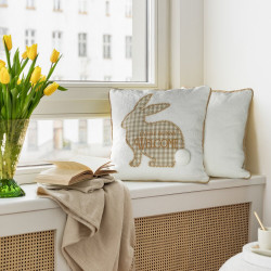 Jar klopká na dvere: veľkonočné textílie pre pokojný domov